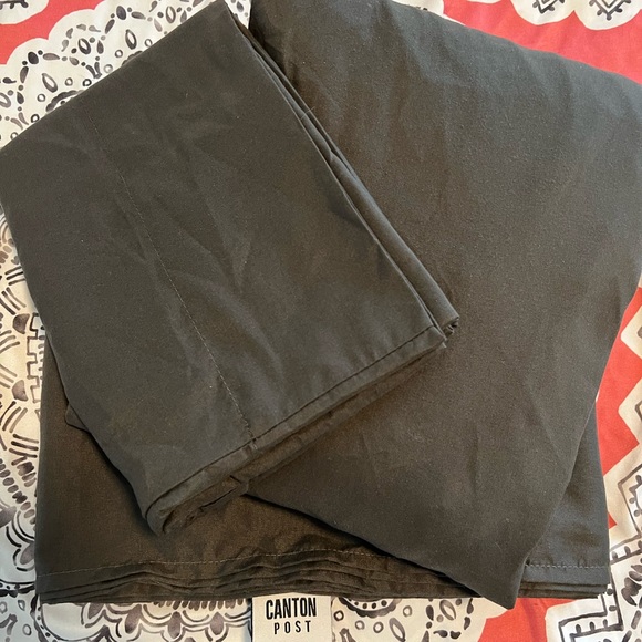 Canton Post Bedding Canton Post Queen Sheet Set 3 Pc Flat Fitted